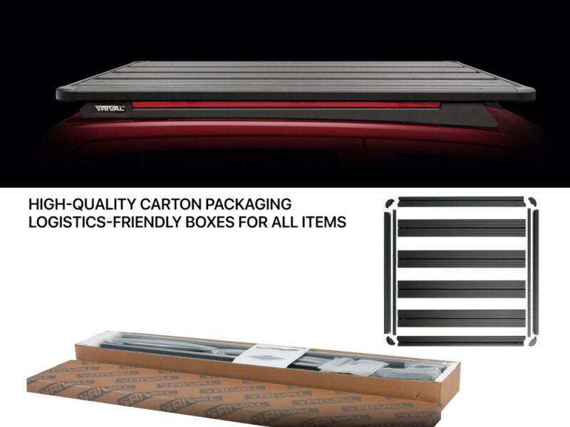 Roof Rack for Toyota Hilux REVO 2016-Present | RIVAL 4x4 | 1430 x 1235mm - RIVAL - Xperts 4x4