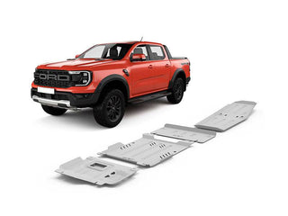 Kit Complet Skid Plate Ford Ranger/Raptor 2023+ | RIVAL Aluminium 6mm - RIVAL - Xperts 4x4