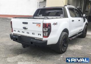 Rival Aluminium Rear Bumper - Ford Ranger 2011 - 2018 RIVAL Xperts4x4