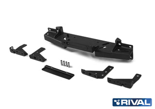 Winch Plate RIVAL Isuzu D-Max 2012-2020 - Robust and Discreet RIVAL RI2L.9101.1 Xperts4x4