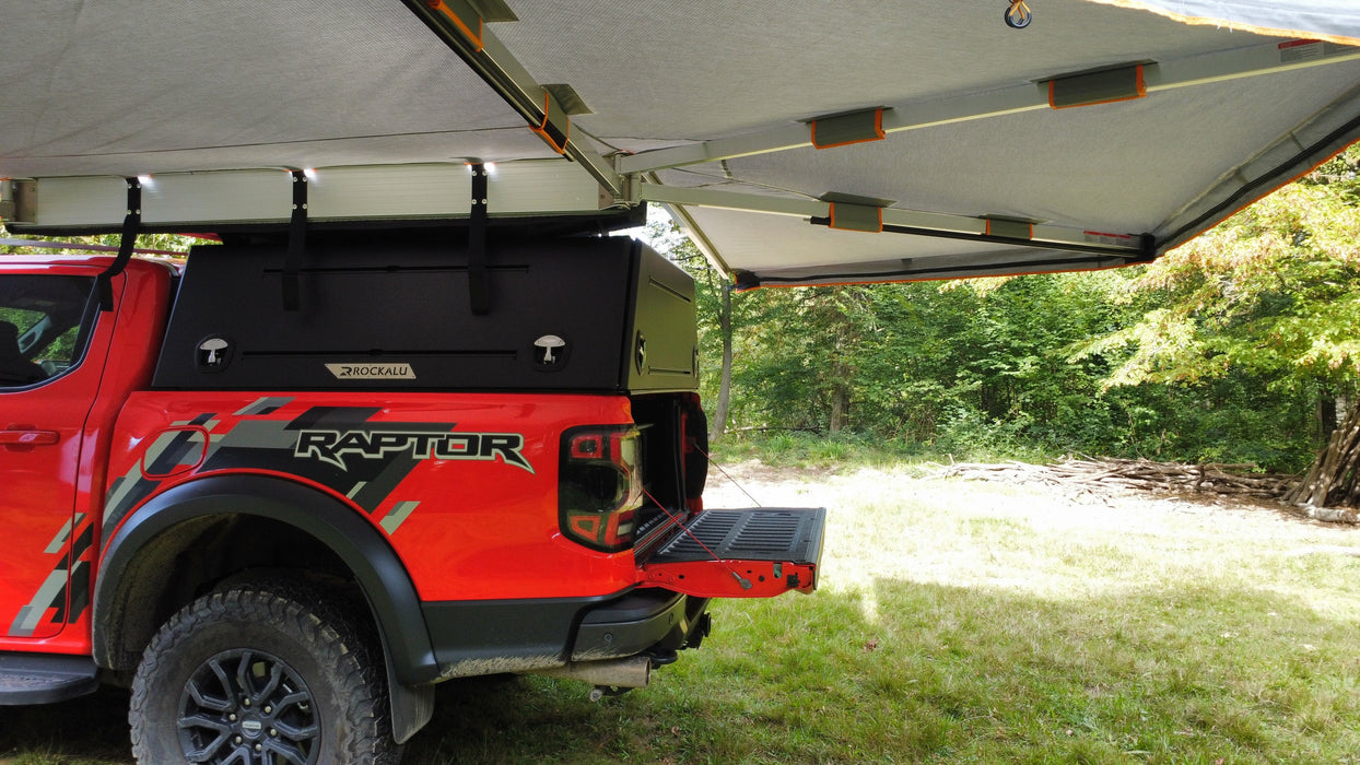 Awning 270° Left | ROCKALU 450 | Self-supporting ROCK450 Rockalu