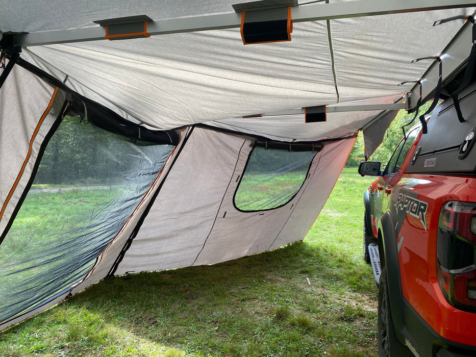 Awning 270° Left | ROCKALU 450 | Self-supporting ROCK450 Rockalu