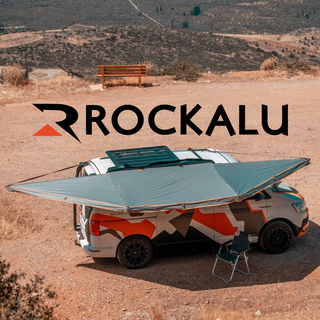 Awning 180° + Walls - ROCKALU 360 | Freestanding Rockalu With Side Walls ROCK360+ROCK005 Xperts4x4