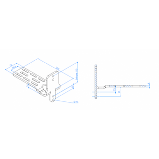 Awning 270° Right | ROCKALU 450 | Free-standing Rockalu ROCK450R Xperts4x4