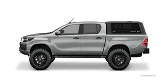 Hardtop RSI EVO SPORT - Toyota Hilux 2016+ - Double Cab RSI SMARTCAP  Matte Black 005.EV1304-MB Xperts4x4