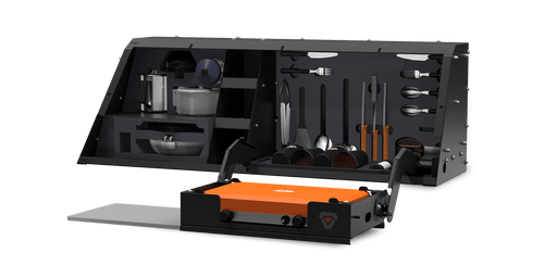 RSI SMART KITCHEN - Jeep Gladiator JT - Right Side with Gas Cooker - RSI SMARTCAP - Xperts 4x4