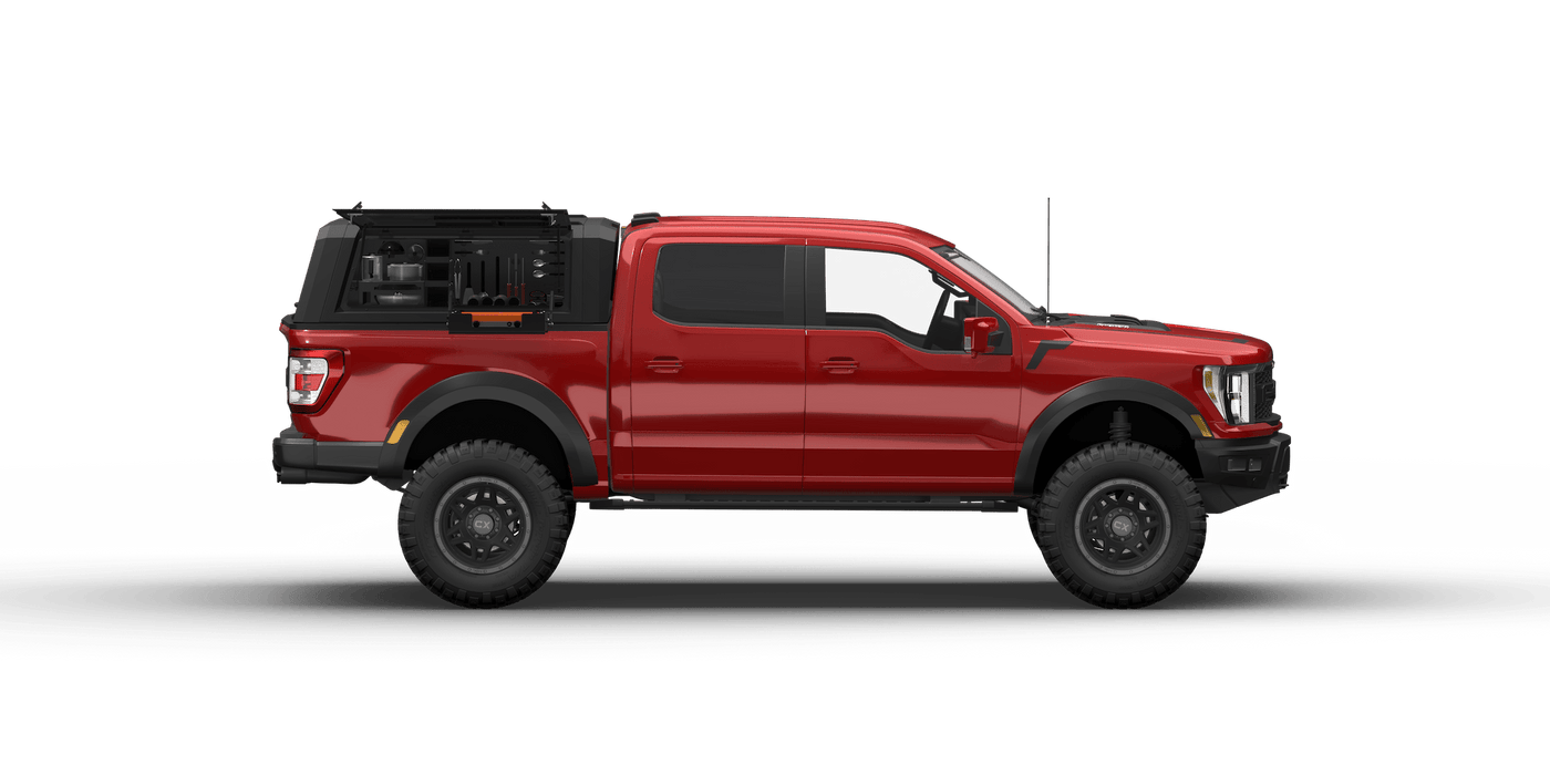 RSI SMART KITCHEN - Jeep Gladiator JT - Right Side with Gas Cooker - RSI SMARTCAP - Xperts 4x4