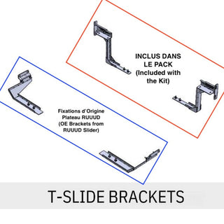 RUUUD Sliding Platform Attachments for Ford Ranger/Raptor & VW Amarok 2023+ - Xperts 4x4