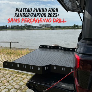 RUUUD Ford Ranger/Raptor 2023+ NEXT GEN Sliding Tray (No Drilling) RUUUD 20-10120-Ford Xperts4x4