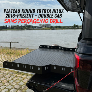 Sliding Platform RUUUD Toyota Hilux REVO 2016 a Present Double Cab (Without Drilling) RUUUD 20-10030 Xperts4x4