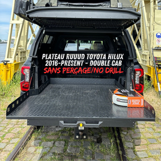 Sliding Platform RUUUD Toyota Hilux REVO 2016 a Present Double Cab (Without Drilling) RUUUD 20-10030 Xperts4x4