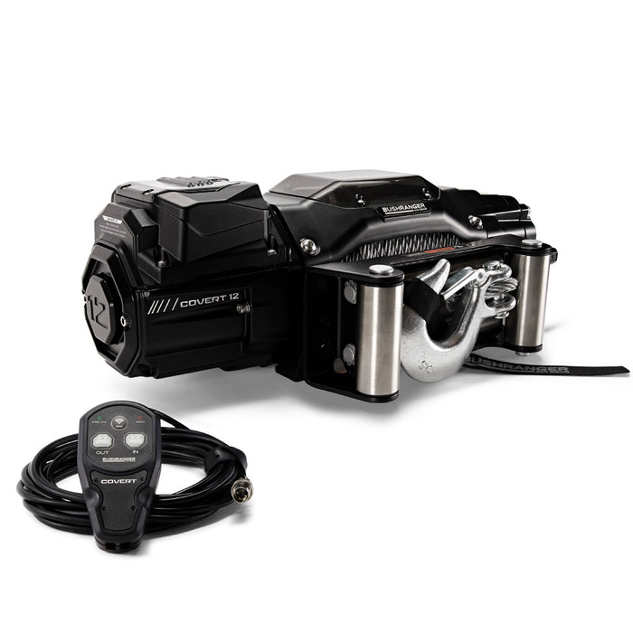 Winch COVERT 12 Bushranger | 12V | 5443 KG | Steel Cable RWC120W Bushranger