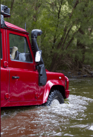 Snorkel Safari 4x4 - Land Rover Defender 90/110/130 - 300TDI Safari 4x4 SS550HF Xperts4x4