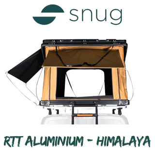 Rooftop Tent Aluminium SNUG HIMALAYA (220x150x150cm) - Xperts 4x4