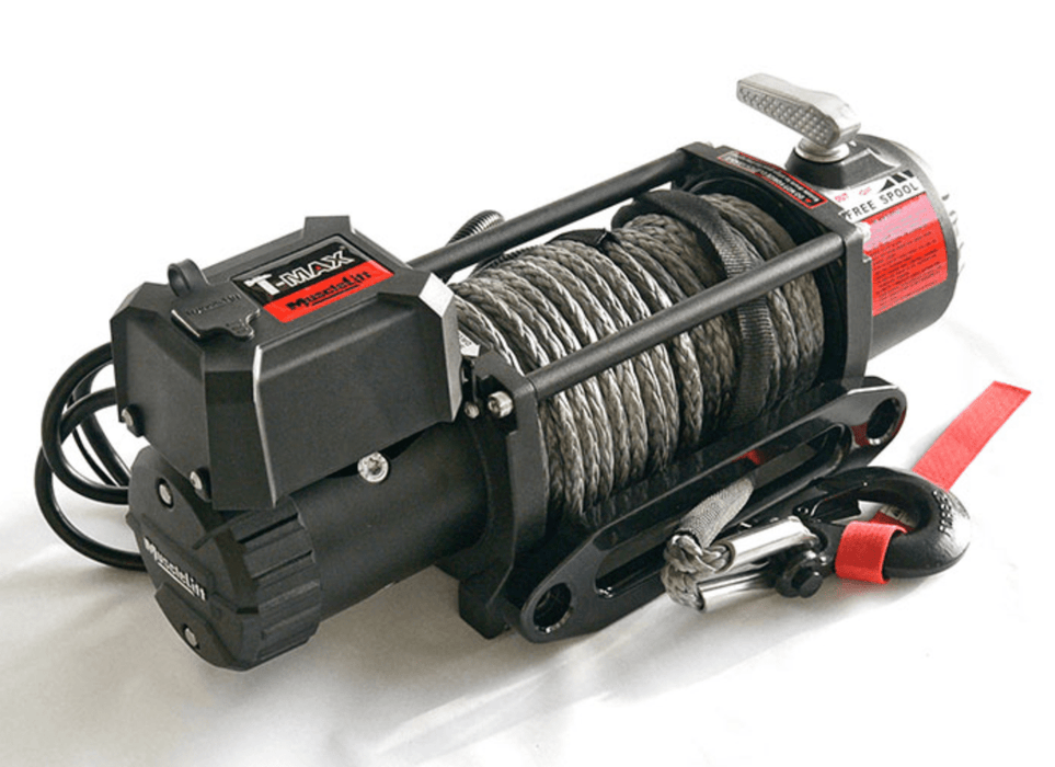 Winch T-MAX Muscle Fit MW12500 | 5665 Kg | 12V | Cable Synthetic/Plasma - T-MAX - Xperts 4x4