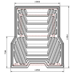 Ford Ranger sliding bed 2012-2022 | Tipper Bed - Xperts 4x4 - Xperts 4x4