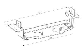 Winch Plate Ford Ranger 2023+ NEXT GEN | Discreet Installation Xperts 4x4 WA-07075 Xperts4x4