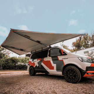 Awning 180° + Walls - ROCKALU 360 | Self-supporting on Xperts4x4 4x4 Off-Road Accessories