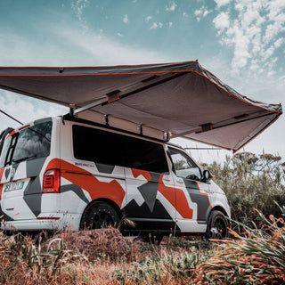 Awning 180° + Walls - ROCKALU 360 | Self-supporting on Xperts4x4 4x4 Off-Road Accessories