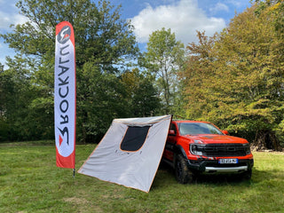 Awning 270° Right | ROCKALU 450 | Self-supporting on Xperts4x4 4x4 Off-Road Accessories