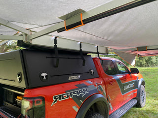 Awning 270° Right | ROCKALU 450 | Self-supporting on Xperts4x4 4x4 Off-Road Accessories