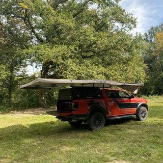 Awning 270° Right | ROCKALU 450 | Self-supporting on Xperts4x4 4x4 Off-Road Accessories