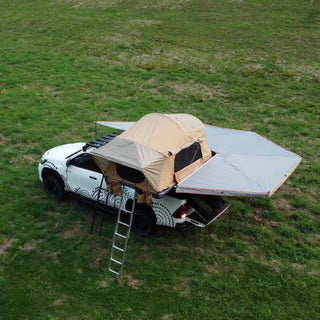 Awning 270° Right | ROCKALU 450 | Self-supporting on Xperts4x4 4x4 Off-Road Accessories