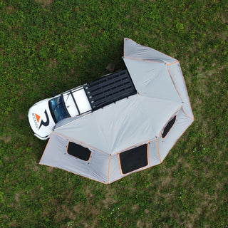 Awning 270° Left | ROCKALU 450 | Self-supporting on Xperts4x4 4x4 Off-Road Accessories