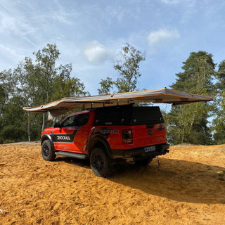 Awning 270° Left | ROCKALU 450 | Self-supporting on Xperts4x4 4x4 Off-Road Accessories