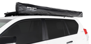 Circular Awning 270° RHINORACK Batwing 2.5m (Right Side) - with STOW IT bindings on Xperts4x4 4x4 Off-Road Accessories