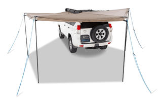 Circular Awning 270° RHINORACK Batwing 2.5m (left version) - with STOW IT bindings on Xperts4x4 4x4 Off-Road Accessories