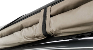 RHINORACK Sunseeker Lateral Awning - with STOW IT fastenings on Xperts4x4 4x4 Off-Road Accessories