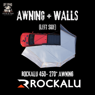 Awning + Walls - ROCKALU 450 | Self-supporting on Xperts4x4 4x4 Off-Road Accessories