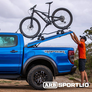 Tonneau Cover trunk - Sportlid V ARB + rail system - Ford Ranger 2012+ / Raptor 2018+ on Xperts4x4 4x4 Off-Road Accessories