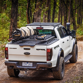 Hardlid ARB | Aluminum Dump Cover | Ford Ranger/Raptor 2023+ Double Cab on Xperts4x4 4x4 Off-Road Accessories