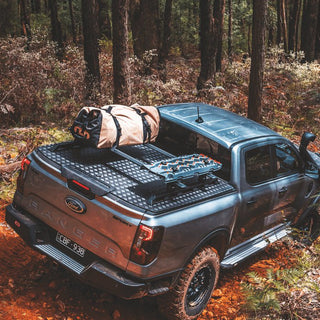 Hardlid ARB | Aluminum Dump Cover | Ford Ranger/Raptor 2023+ Double Cab on Xperts4x4 4x4 Off-Road Accessories