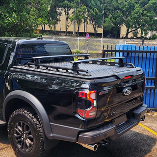 Hardlid ARB | Aluminum Dump Cover | Ford Ranger/Raptor 2023+ Double Cab on Xperts4x4 4x4 Off-Road Accessories