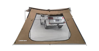 Trapezoidal wall with door - Batwing Compact Awning RHINORACK on Xperts4x4 4x4 Off-Road Accessories