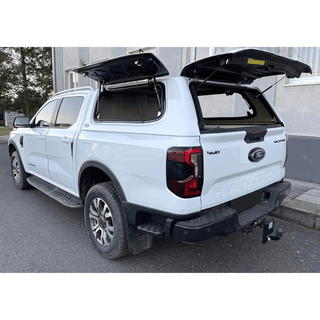 Hardtop Ford Ranger/Raptor 2023+ | WorkFleet FORD Aeroklas | Hinged Windows on Xperts4x4 4x4 Off-Road Accessories