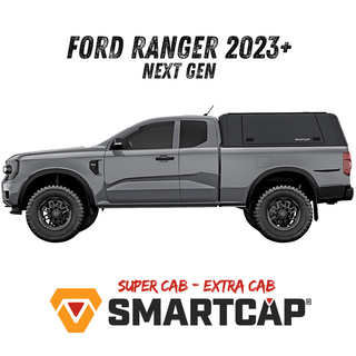 Hardtop Ford Ranger Super-Cab 2023+ | RSI EVOc Commercial | Stainless Steel on Xperts4x4 4x4 Off-Road Accessories