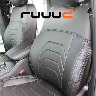 Leather Front Seat Covers Suzuki Jimny 2018+ | RUUUD | 4x4 Protection on Xperts4x4 4x4 Off-Road Accessories