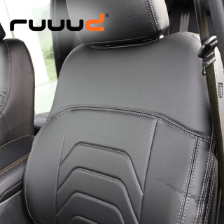 Leather Front Seat Covers Suzuki Jimny 2018+ | RUUUD | 4x4 Protection on Xperts4x4 4x4 Off-Road Accessories