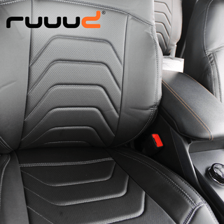 Leather Front Seat Covers Suzuki Jimny 2018+ | RUUUD | 4x4 Protection on Xperts4x4 4x4 Off-Road Accessories