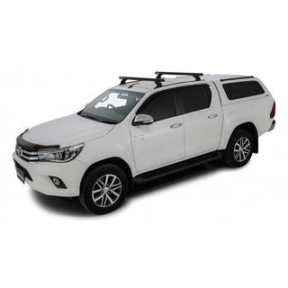 Kit 2x Roof-Bars HD | RHINORACK | Toyota Hilux 2016+ Revo | Double Cab on Xperts4x4 4x4 Off-Road Accessories