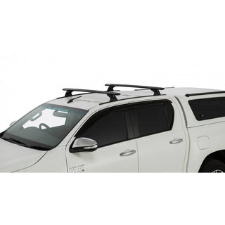 Kit 2x Roof-Bars Vortex | RHINORACK | Toyota Hilux 2016+ Revo | Double Cab on Xperts4x4 4x4 Off-Road Accessories