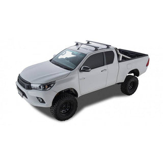 Kit 2x Roof-Bars Vortex | RHINORACK | Toyota Hilux 2016+ Revo | Extra Cab on Xperts4x4 4x4 Off-Road Accessories