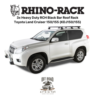 Kit 3x Roof-Bars Heavy-Duty - Toyota Land Cruiser 150/155 | RHINO-RACK on Xperts4x4 4x4 Off-Road Accessories