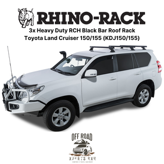 Kit 3x Roof-Bars Heavy-Duty - Toyota Land Cruiser 150/155 | RHINO-RACK on Xperts4x4 4x4 Off-Road Accessories