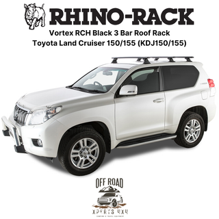 Kit 3x Roof-Bars Vortex - Toyota Land Cruiser 150/155 | RHINO-RACK on Xperts4x4 4x4 Off-Road Accessories