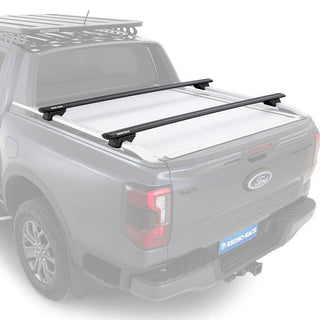 Kit of 2x Roof-Bars on Rhinorack body - Ranger/Raptor/Amarok 2023+ on Xperts4x4 4x4 Off-Road Accessories